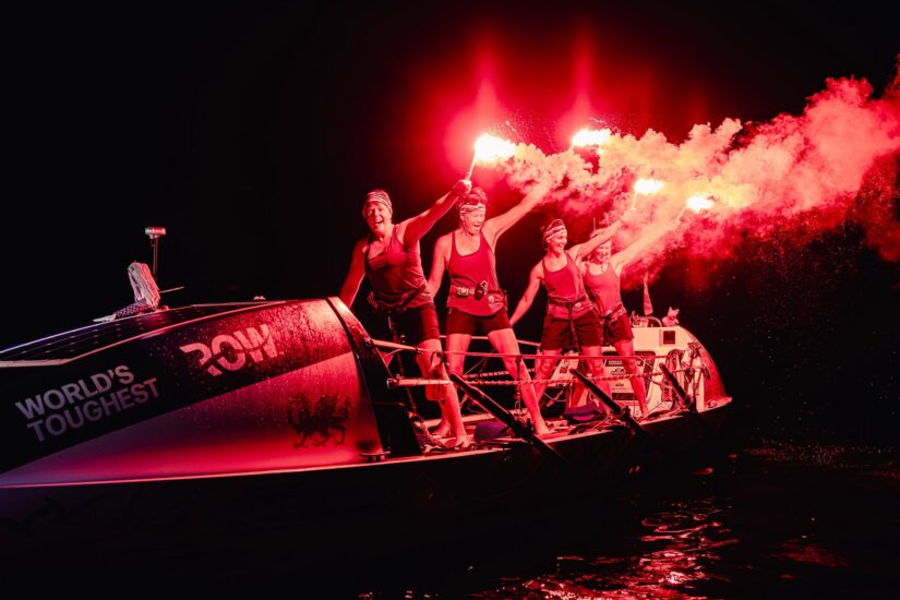 Popham Kidney Support receives largest-ever single donation from Atlantic rowing team Merched y Môr